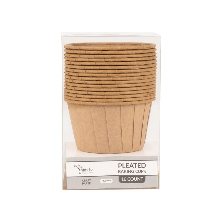 Pleated Baking Cup Craft Paper - 16 Count - The Closeout Connection