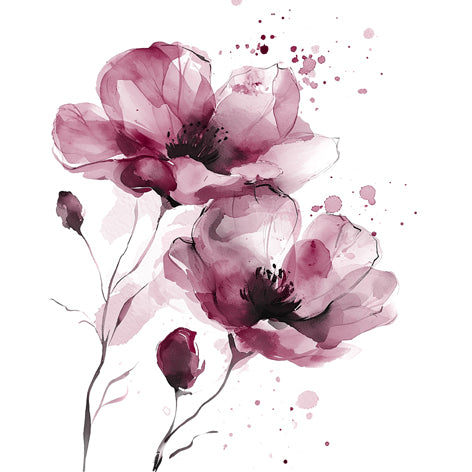 Fiori Delicati Lunch Napkin - 20 Count