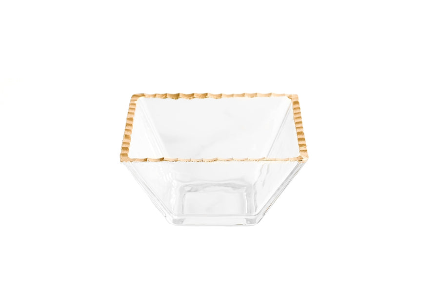 Monte Carlo Gold Rimmed Dessert Cups 6oz - The Closeout Connection