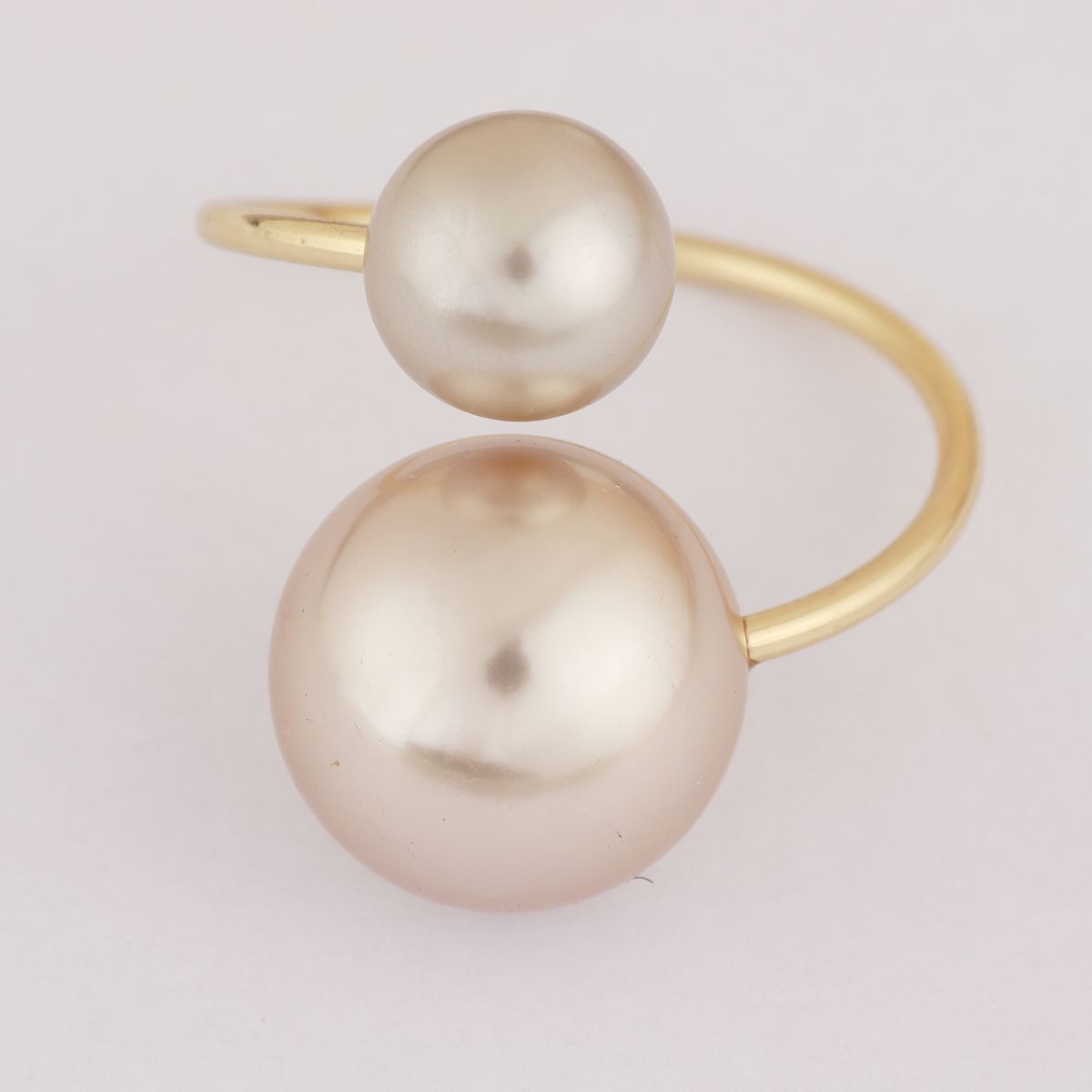 Champagne Napkin Ring - 4 Count
