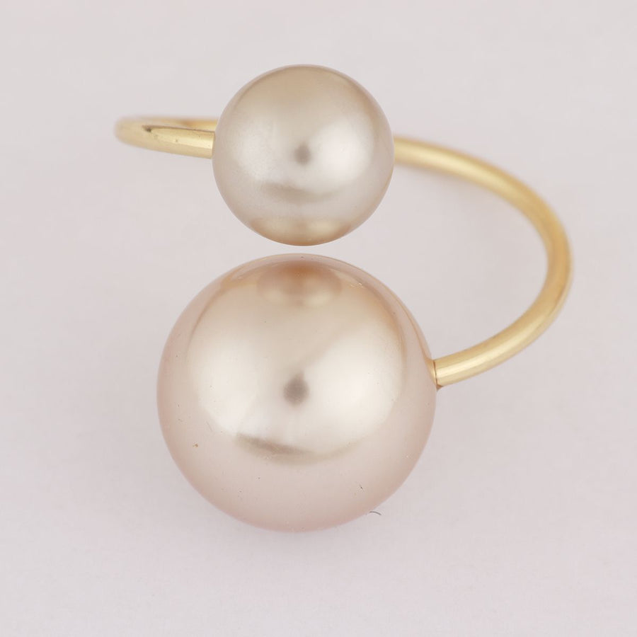 Champagne Napkin Ring - 4 Count - The Closeout Connection