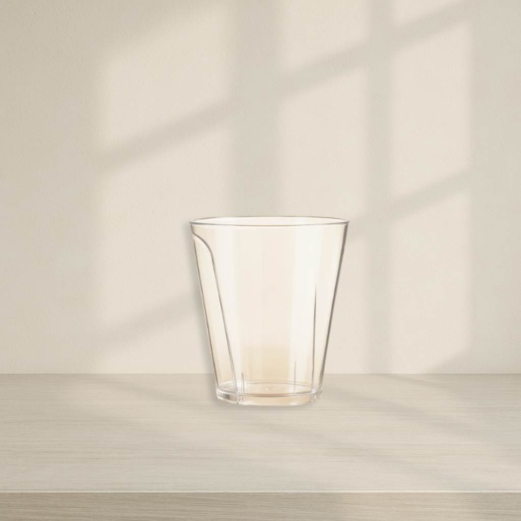 Square Hard Plastic Shot Cups- 20 Count