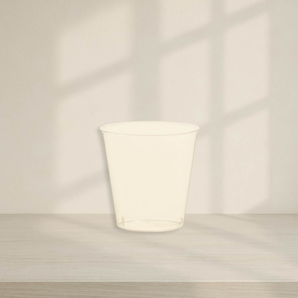 Clear 1oz Round Shot Cups- 50 Count