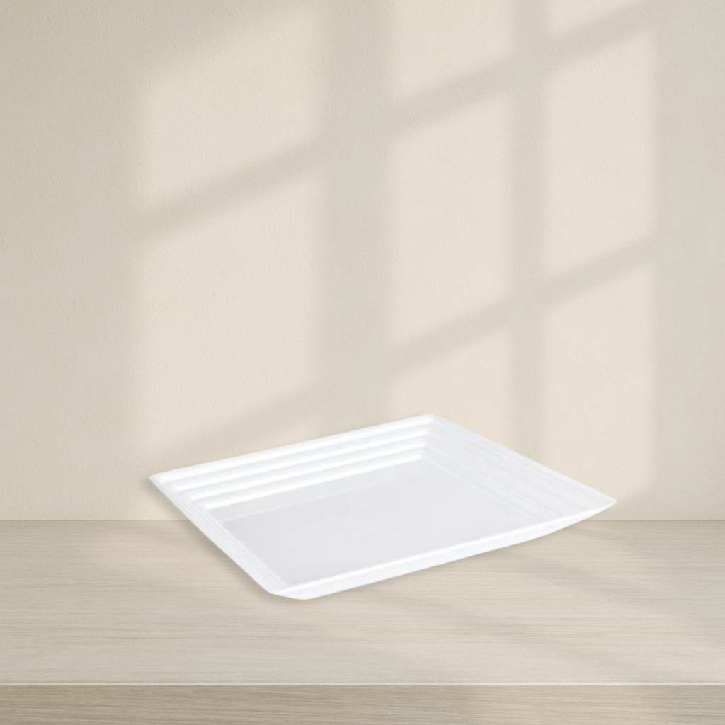 White Serving Tray