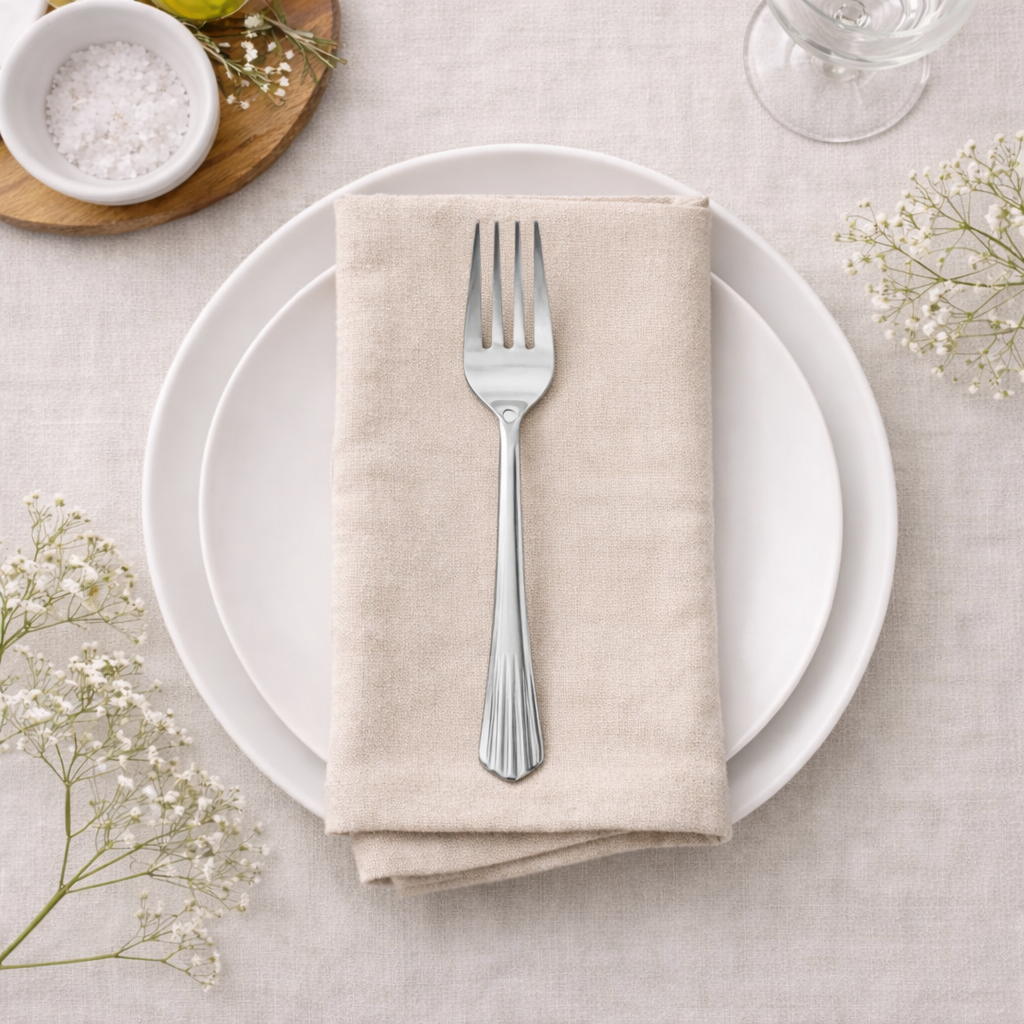 Silver Like Upscale Forks - 20 Piece