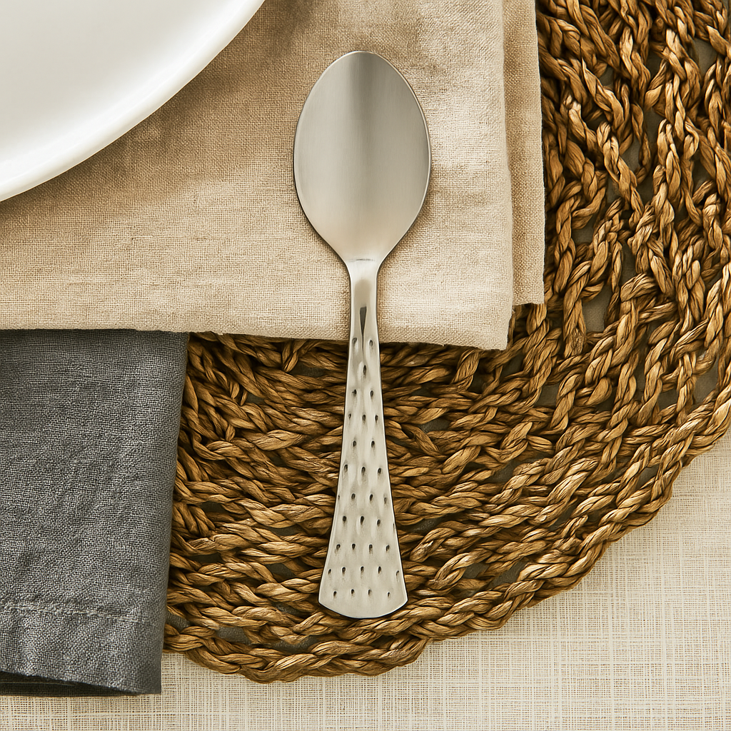 Hammered Teaspoons- 40 Count