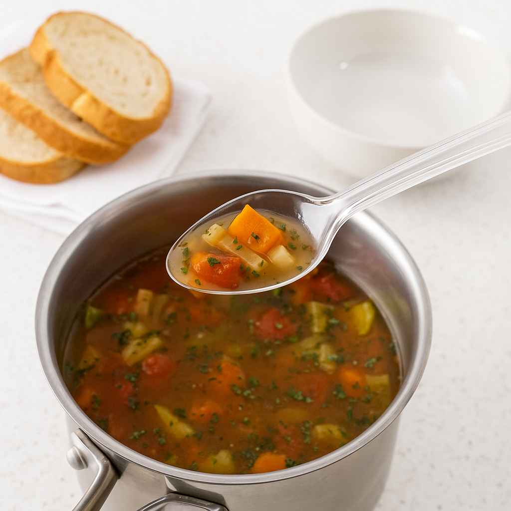 Heavy Weight Clear Soup Spoons- 50 Count