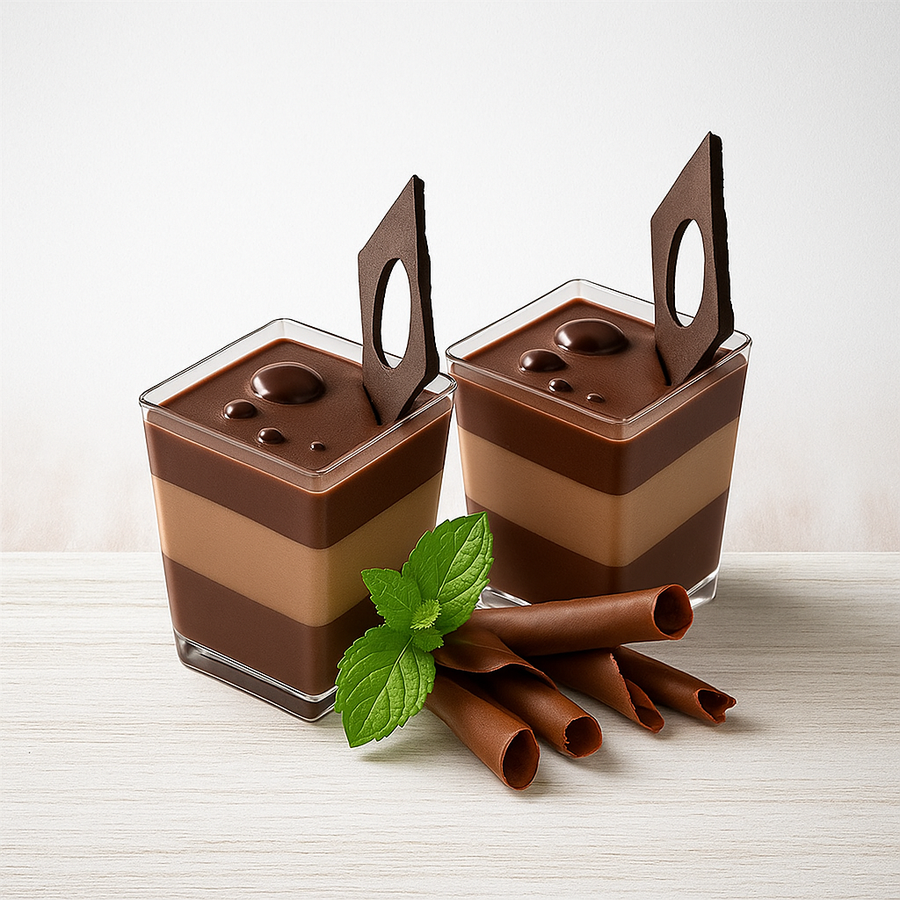 Decor Square Dessert Cup - 10 Count - The Closeout Connection