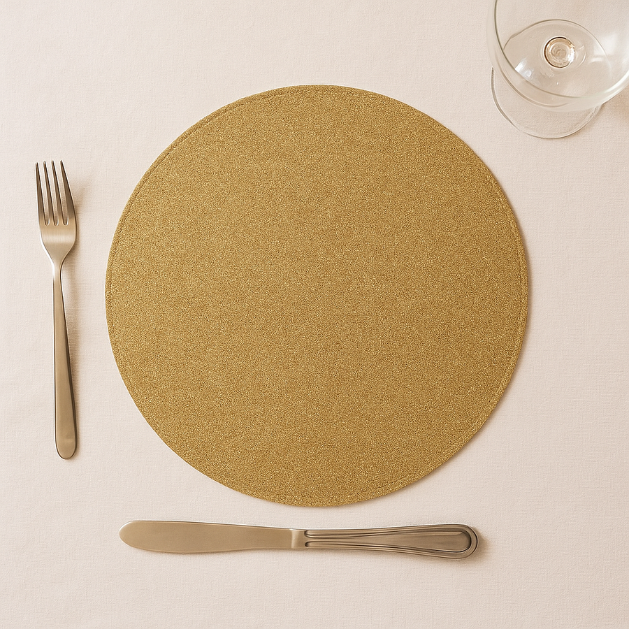 Gold Placemat - The Closeout Connection