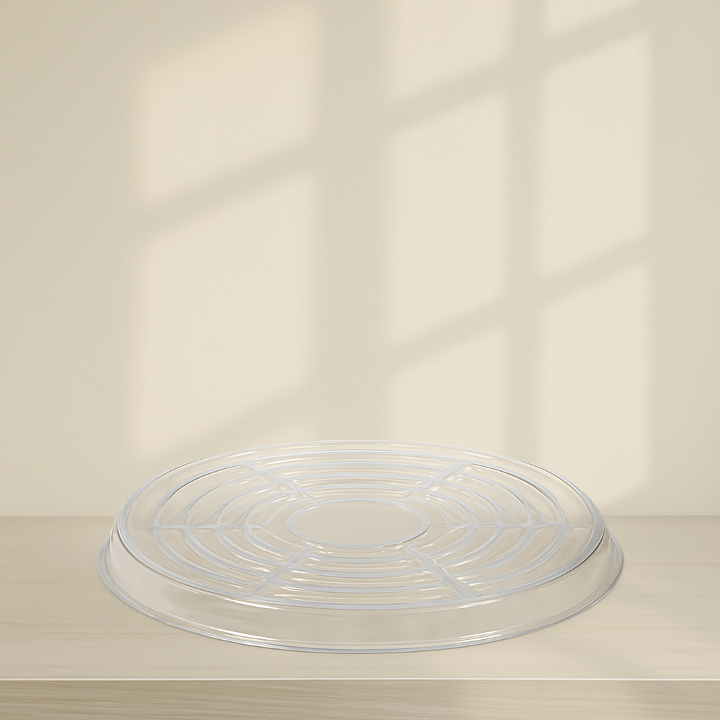 Organic Round Bowl Lid Flat