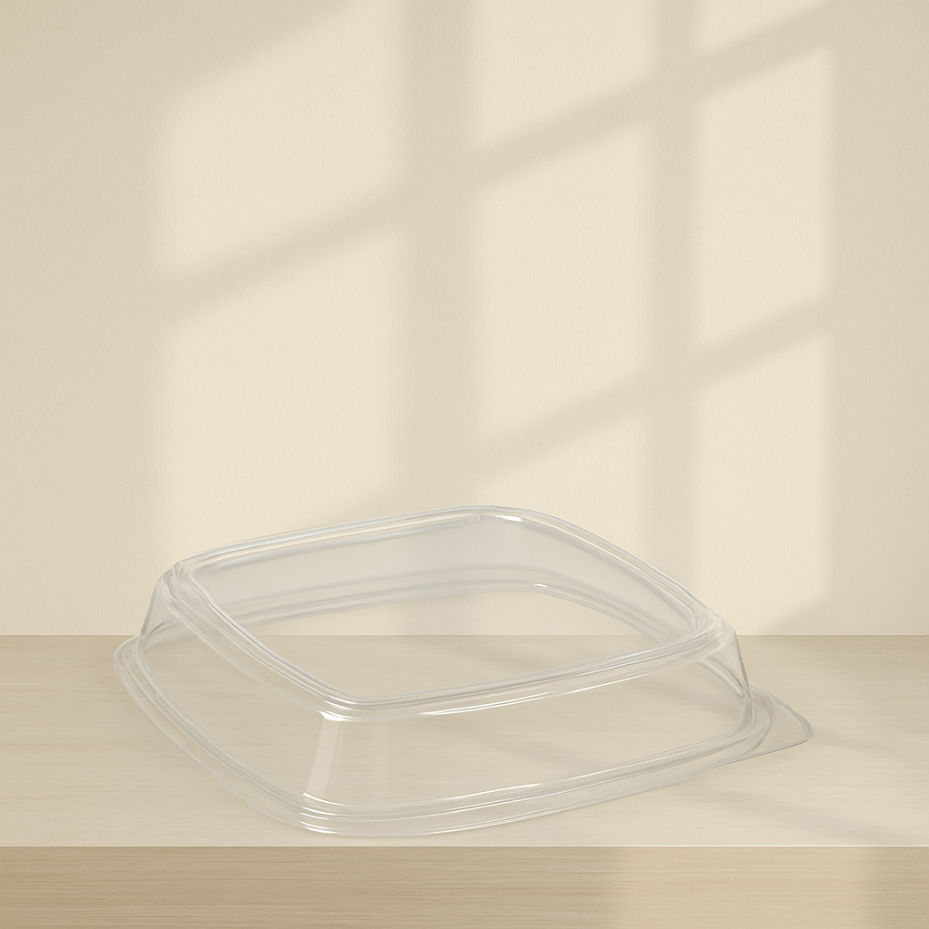12" Organic Square Tray Lid
