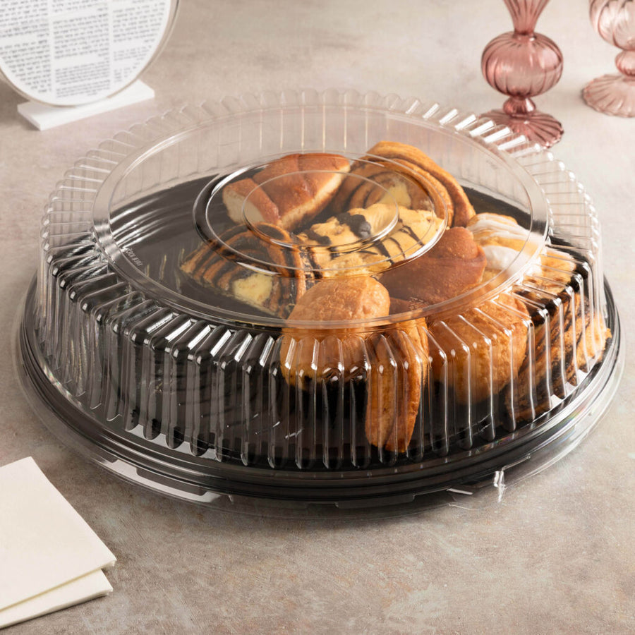 16″ Round High Dome Lid – 4.25″ Height - The Closeout Connection