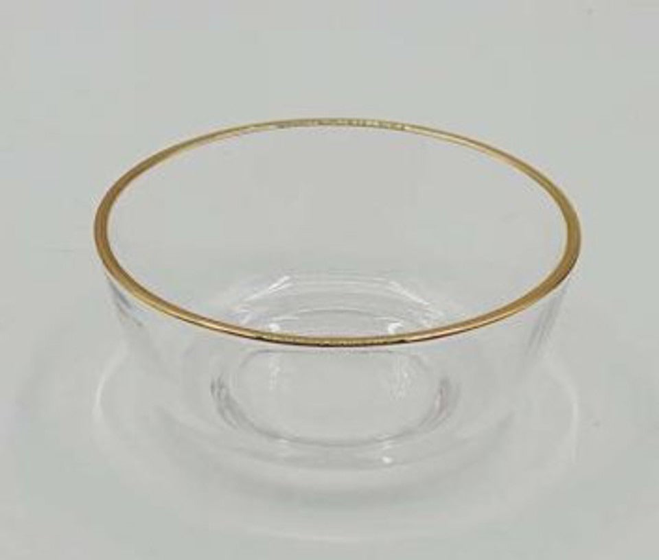 Monte Carlo Gold Rimmed Dessert Cups