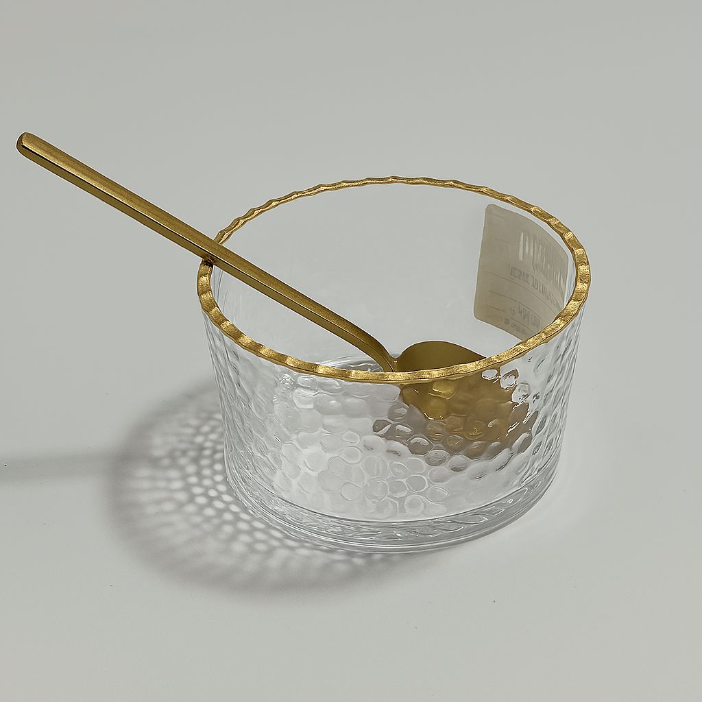 Monte Carlo Gold Rimmed Dessert Cups