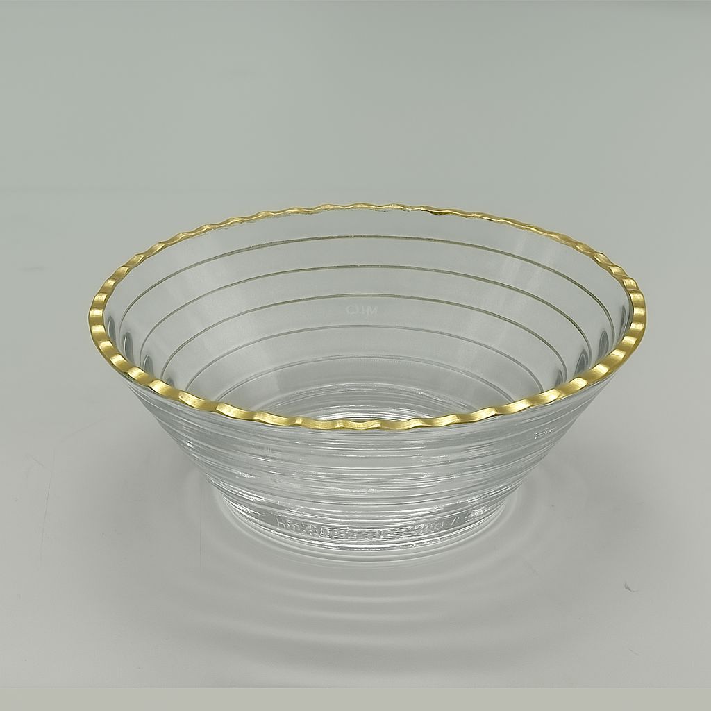 Monte Carlo Gold Rimmed Dessert Cups