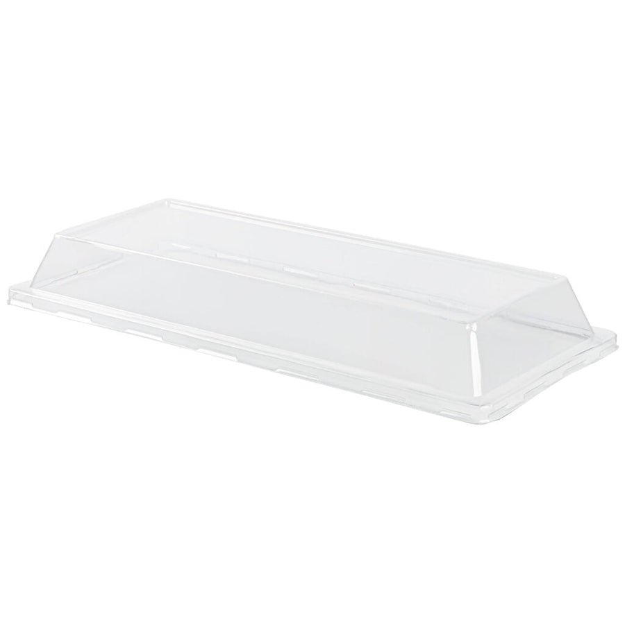 Clear Lid for Rectangle Serving Tray 7″ x 15.75″ - The Closeout Connection