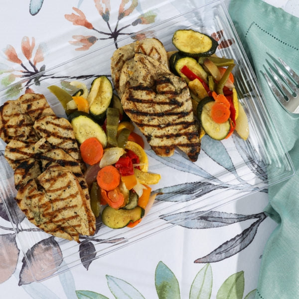 Clear Serving Tray - The Closeout Connection