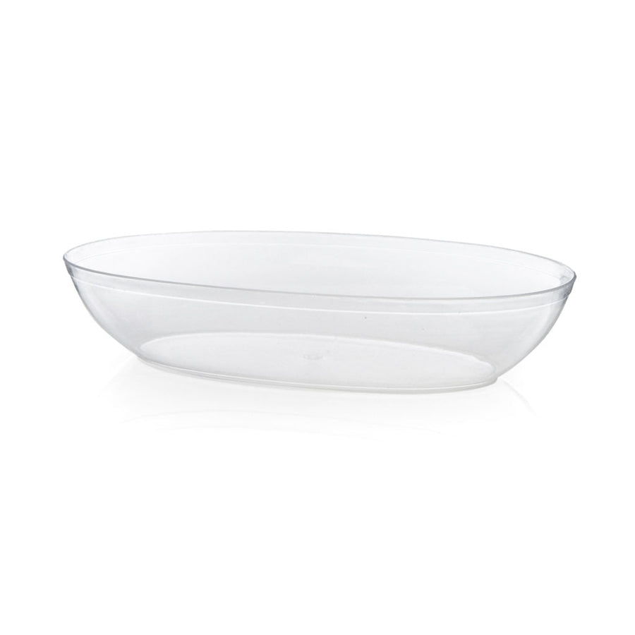 Small Oval Clear Serving Bowl