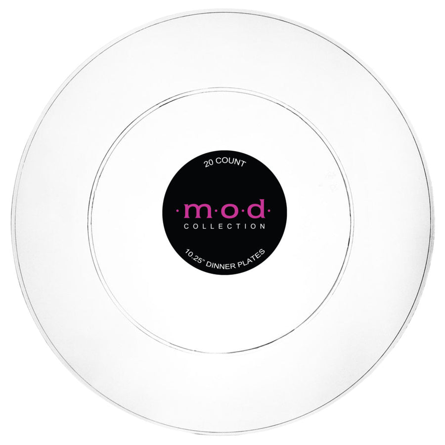Mod Round Collection Clear - 20 Count