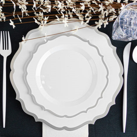 Contemporary Collection Silver & White - SALE