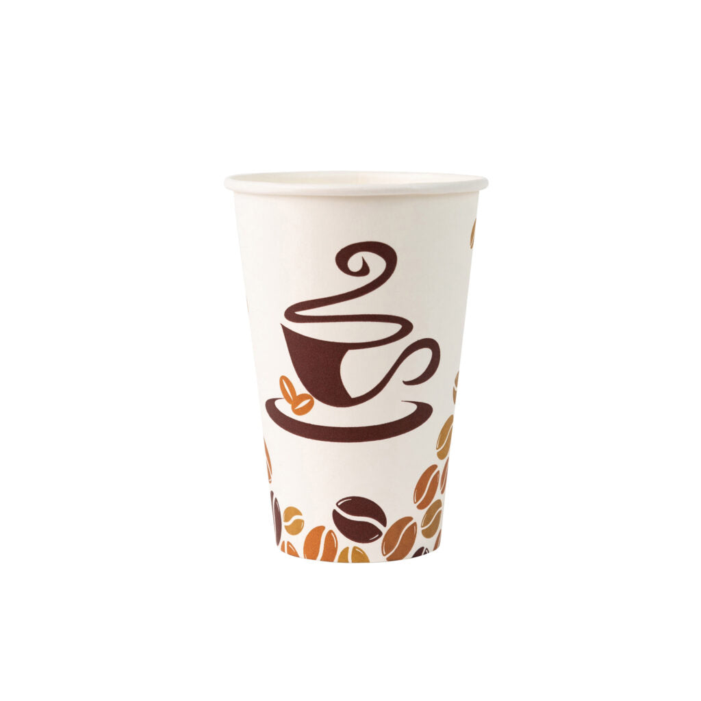 Hot Cups Coffee Print - 40 Count
