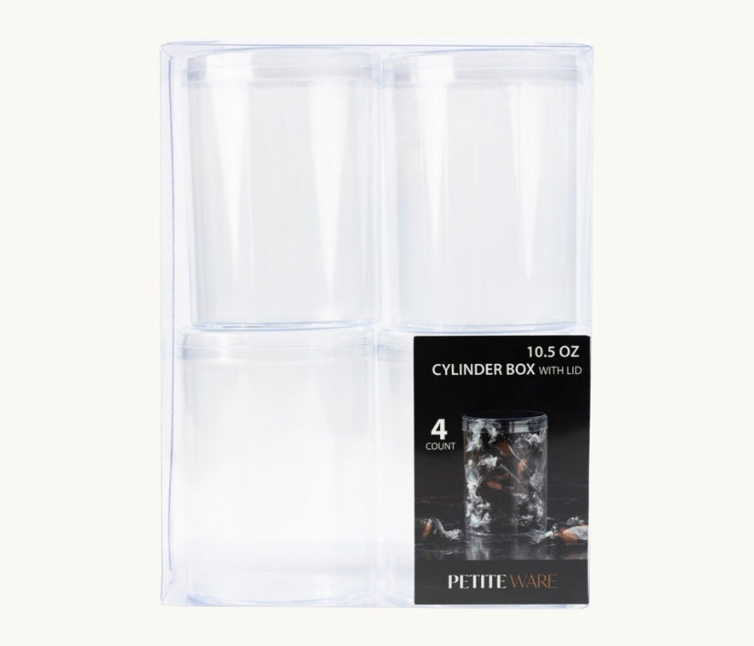 Cylinder Box 10.5 oz - 4 Count