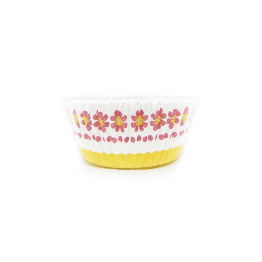 Mini Pink Daisy Baking Cups - The Closeout Connection