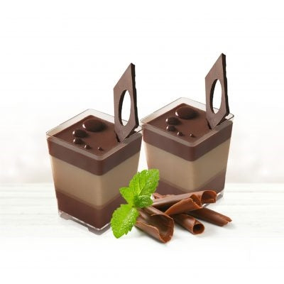 Decor Square Dessert Cup - 10 Count