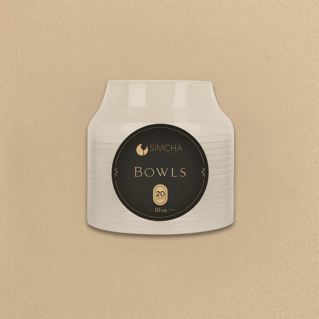 Disposable 10oz Plastic Bowls - 20 Count