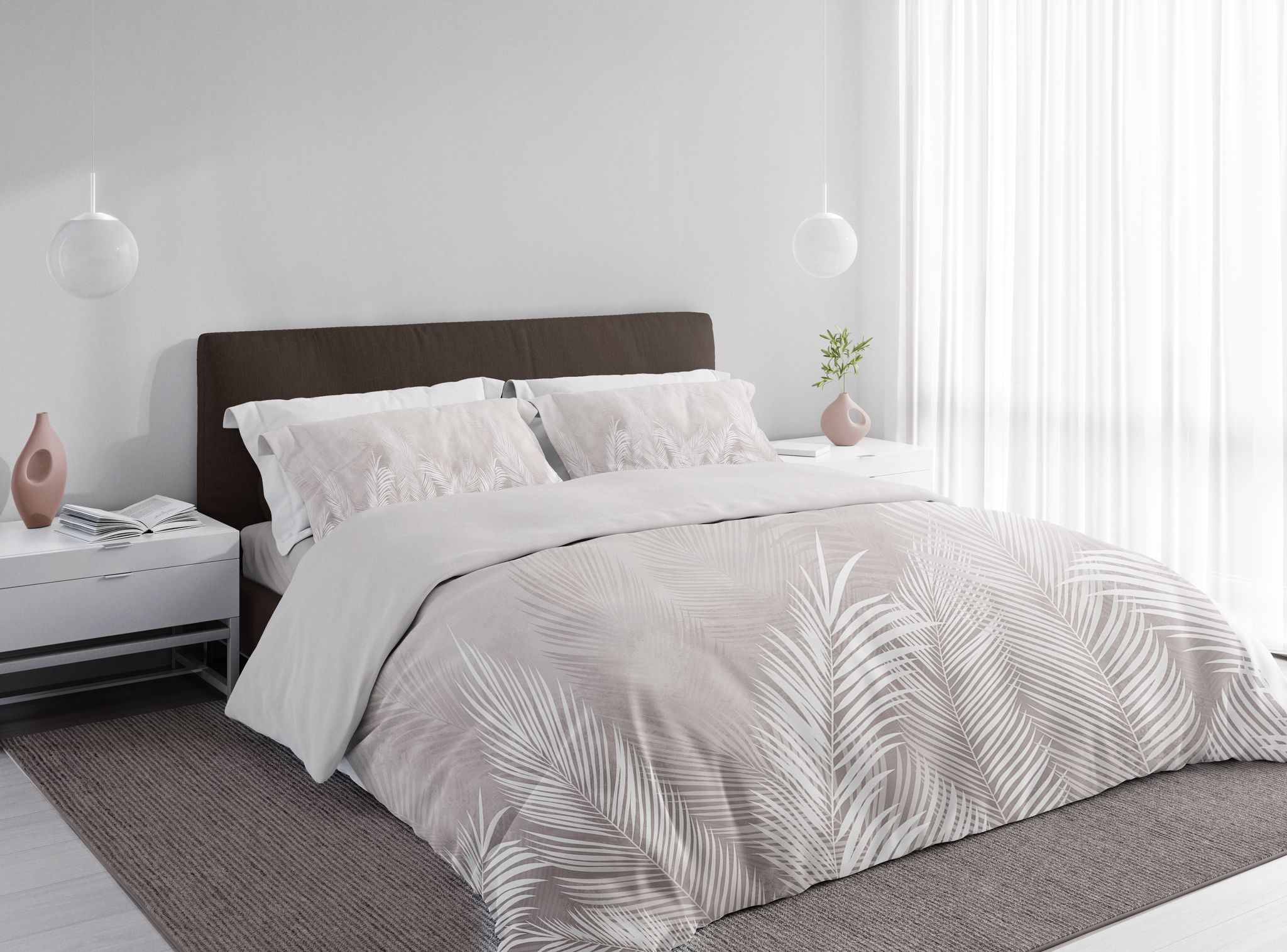 Dreamy Feather 8 Piece - 300 Thread Count
