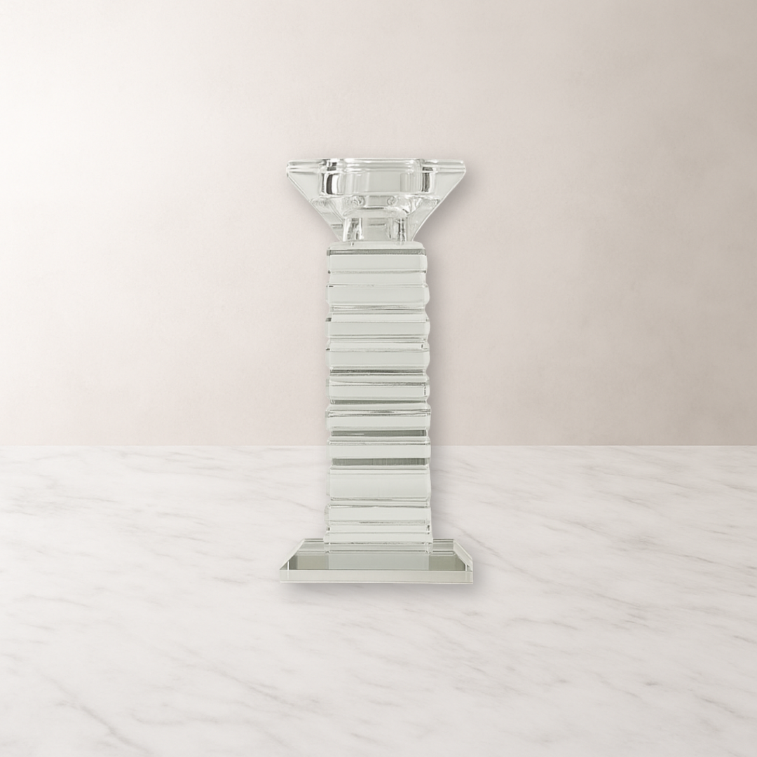 EIFEL Glass Candlestick