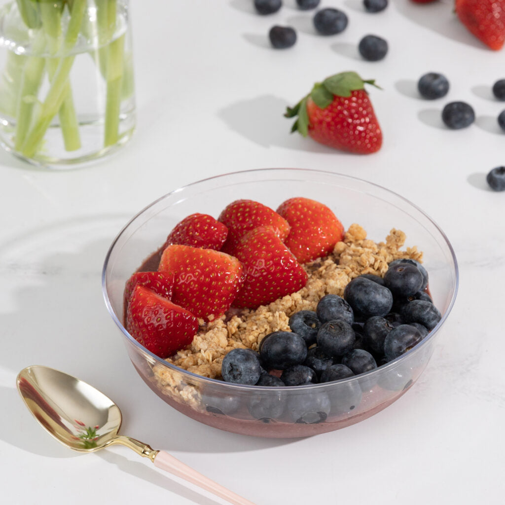 Edge Collection Soup Bowls 16 oz - 10 Count - Clear#Color_Clear