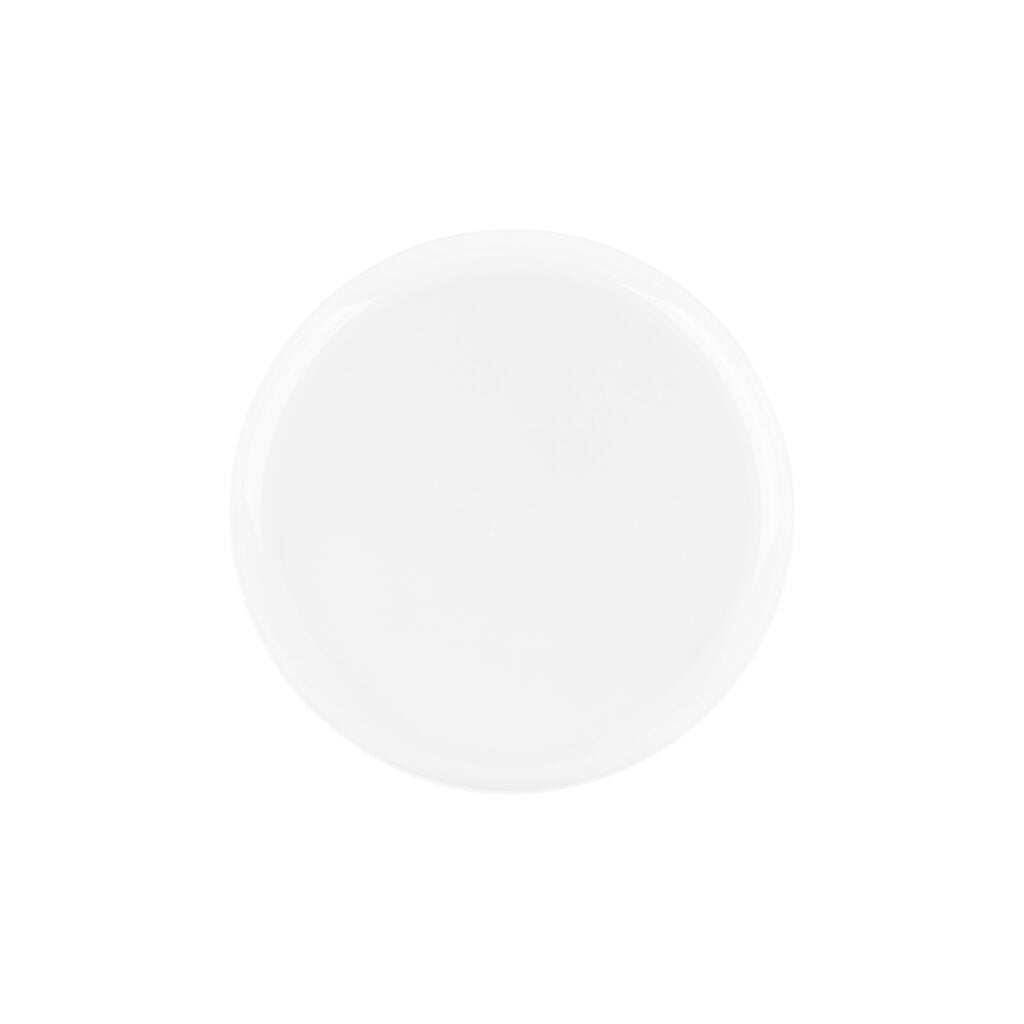Edge Collection Round Plates - 10 Count - White#Color_White