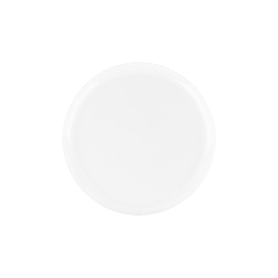 Edge Collection Round Plates - 10 Count - White