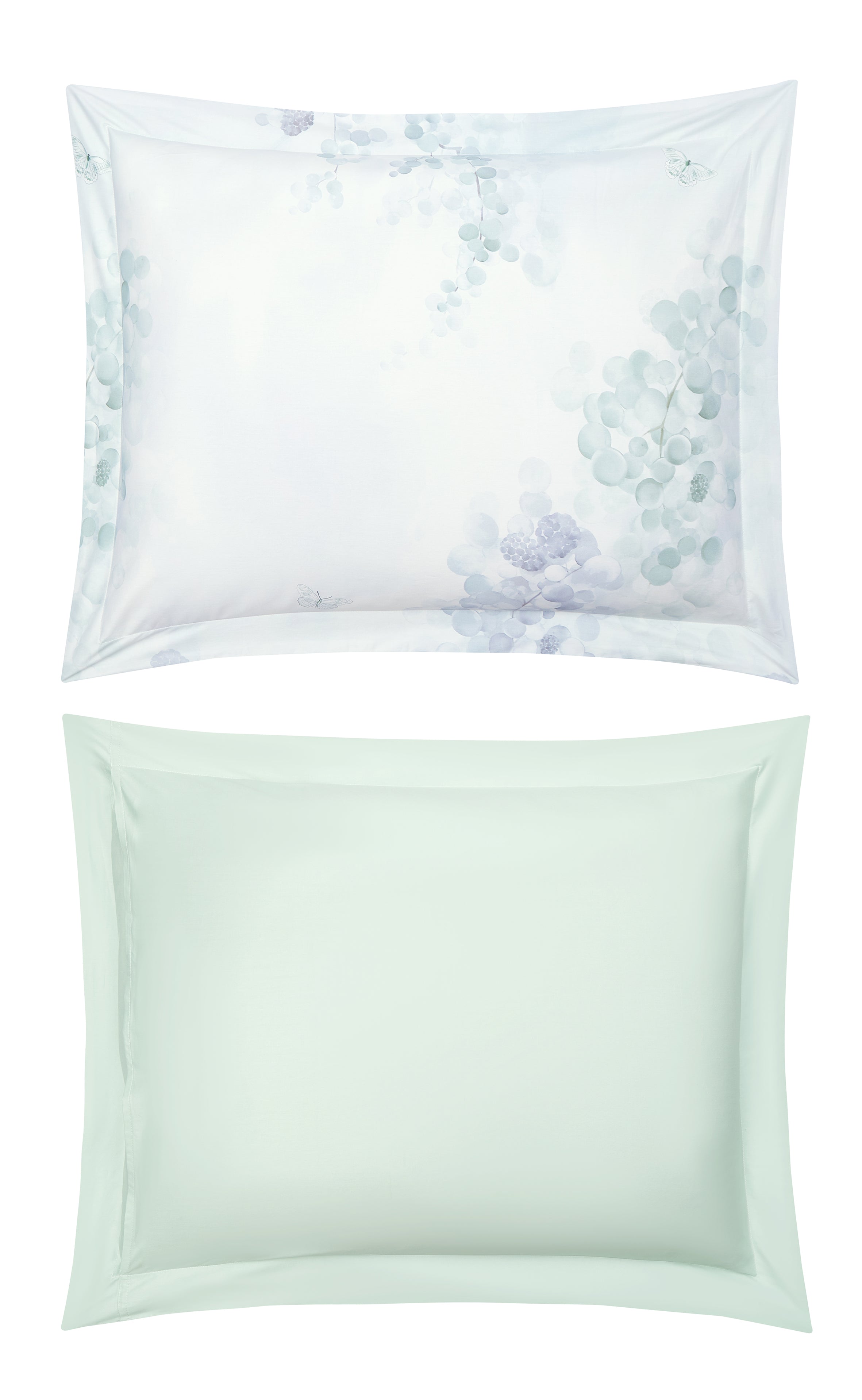 Eucalyptus Breeze 8 Piece Bedding Set pillow shams