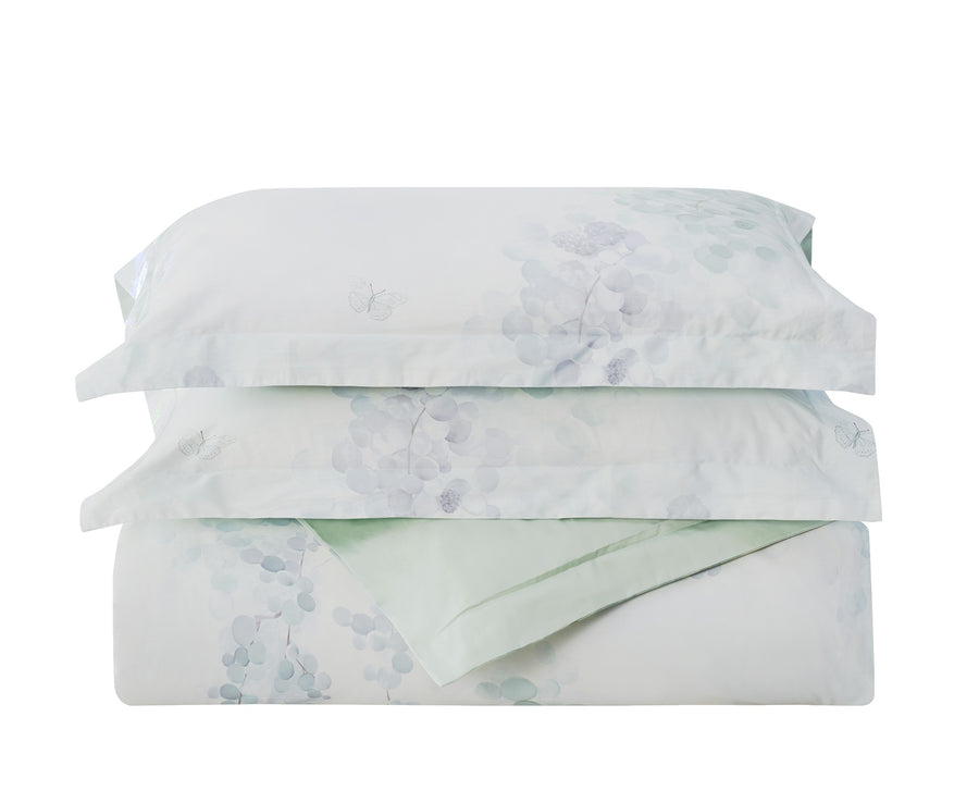 Eucalyptus Breeze 8 Piece Bedding Set stacked set