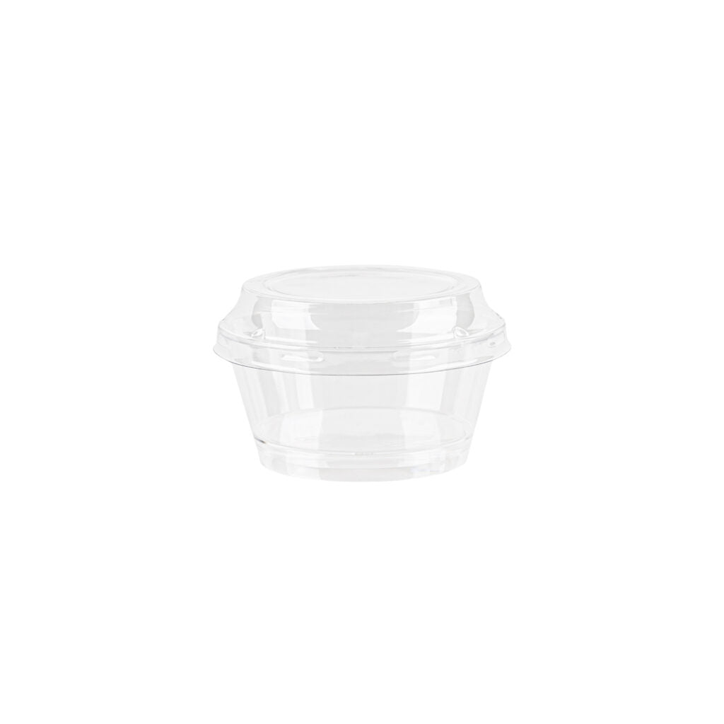 Round Bowls With Flat Lids - 10 Count