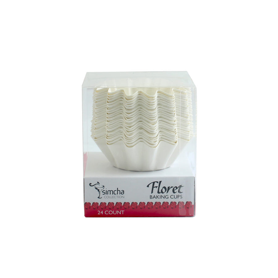 Floret Baking Cups - 24 Count - The Closeout Connection