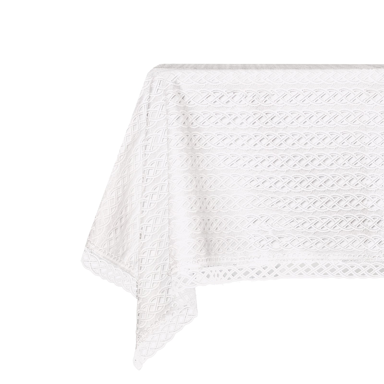 Cable Lace Tablecloth
