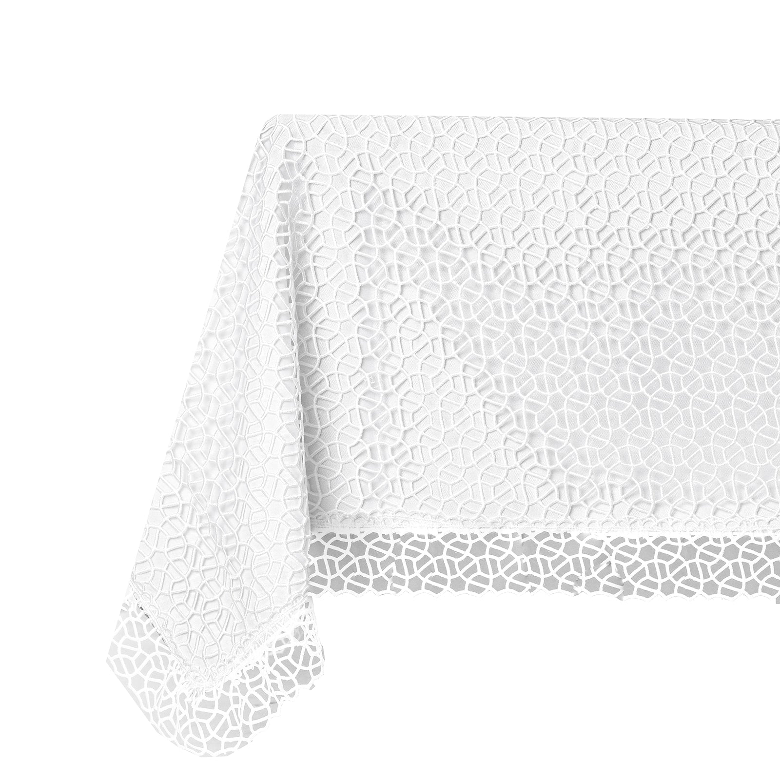 Twisted Chain Lace Tablecloth - The Closeout Connection