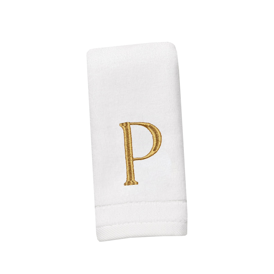 Monogrammed Gold / Silver Bath Towels - The Closeout Connection