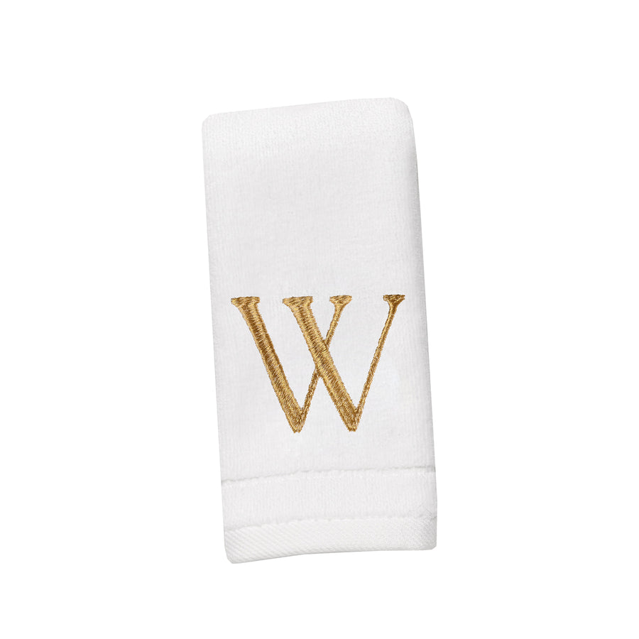 Monogrammed Gold / Silver Bath Towels - The Closeout Connection