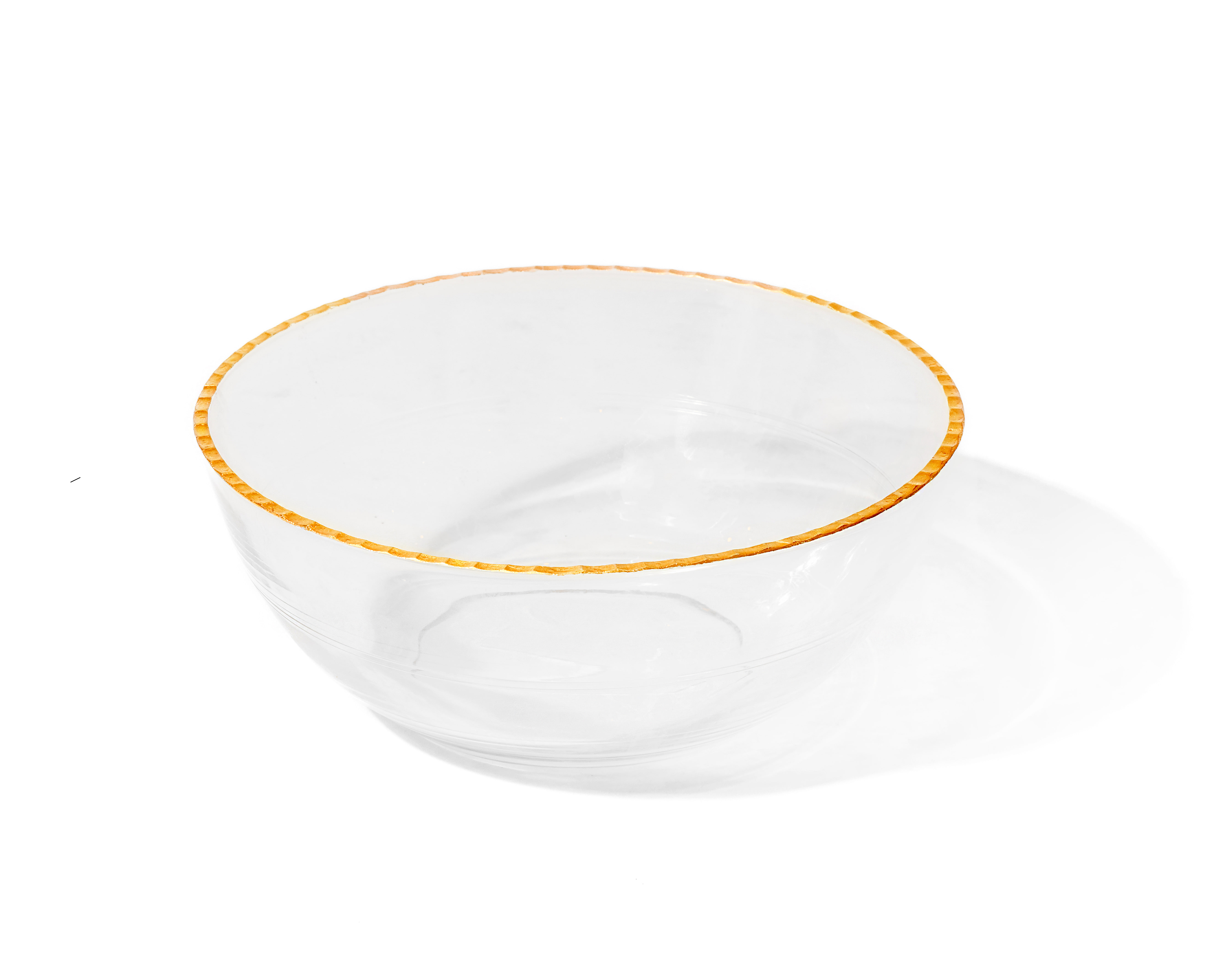 Gold Rimmed Dessert Cups Set of Four