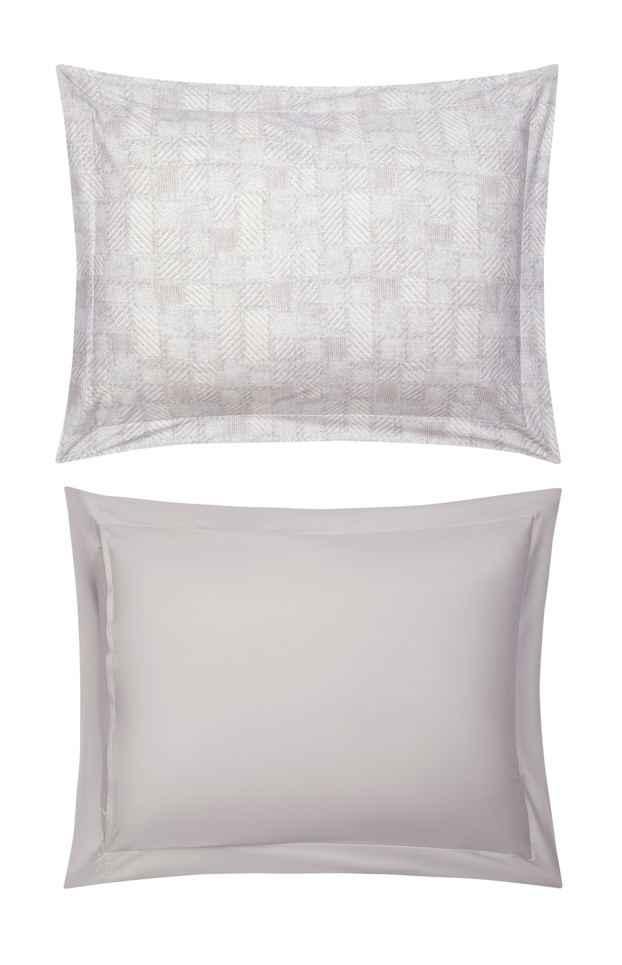 Grey Canopy 8 Piece Bedding Set pillow shams