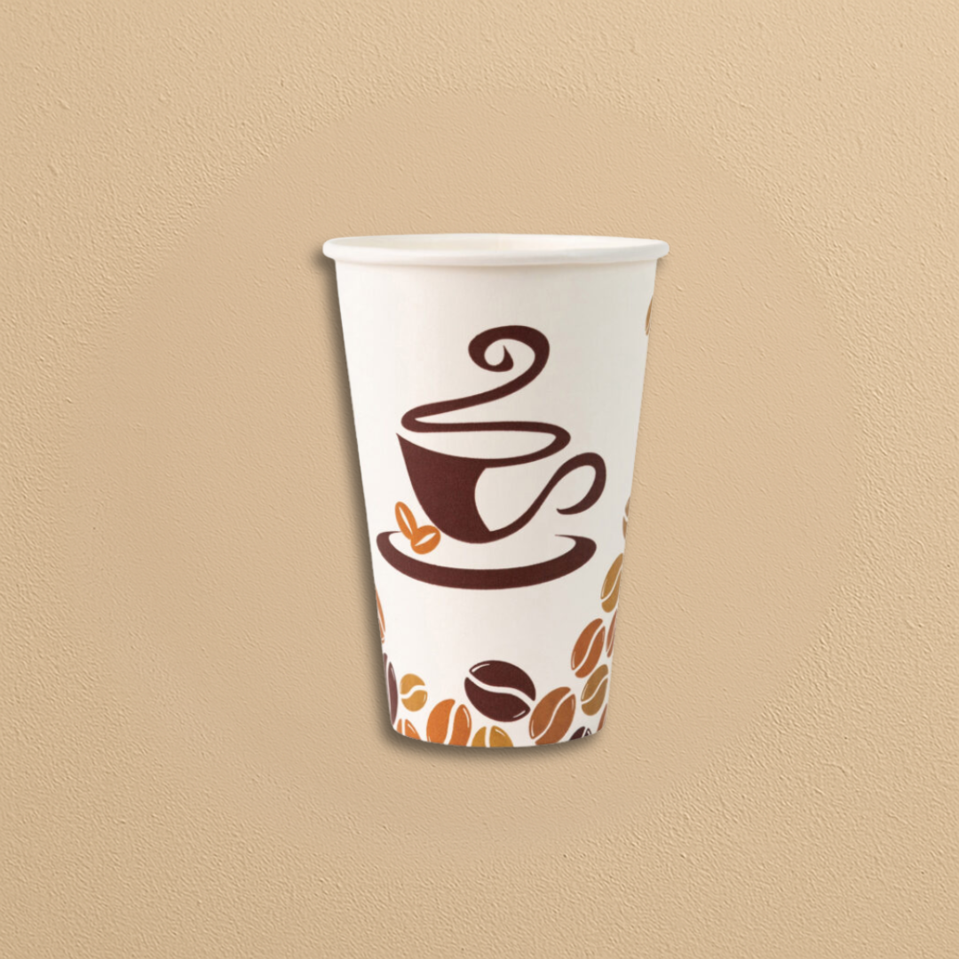 Hot Cups Coffee Print - 40 Count