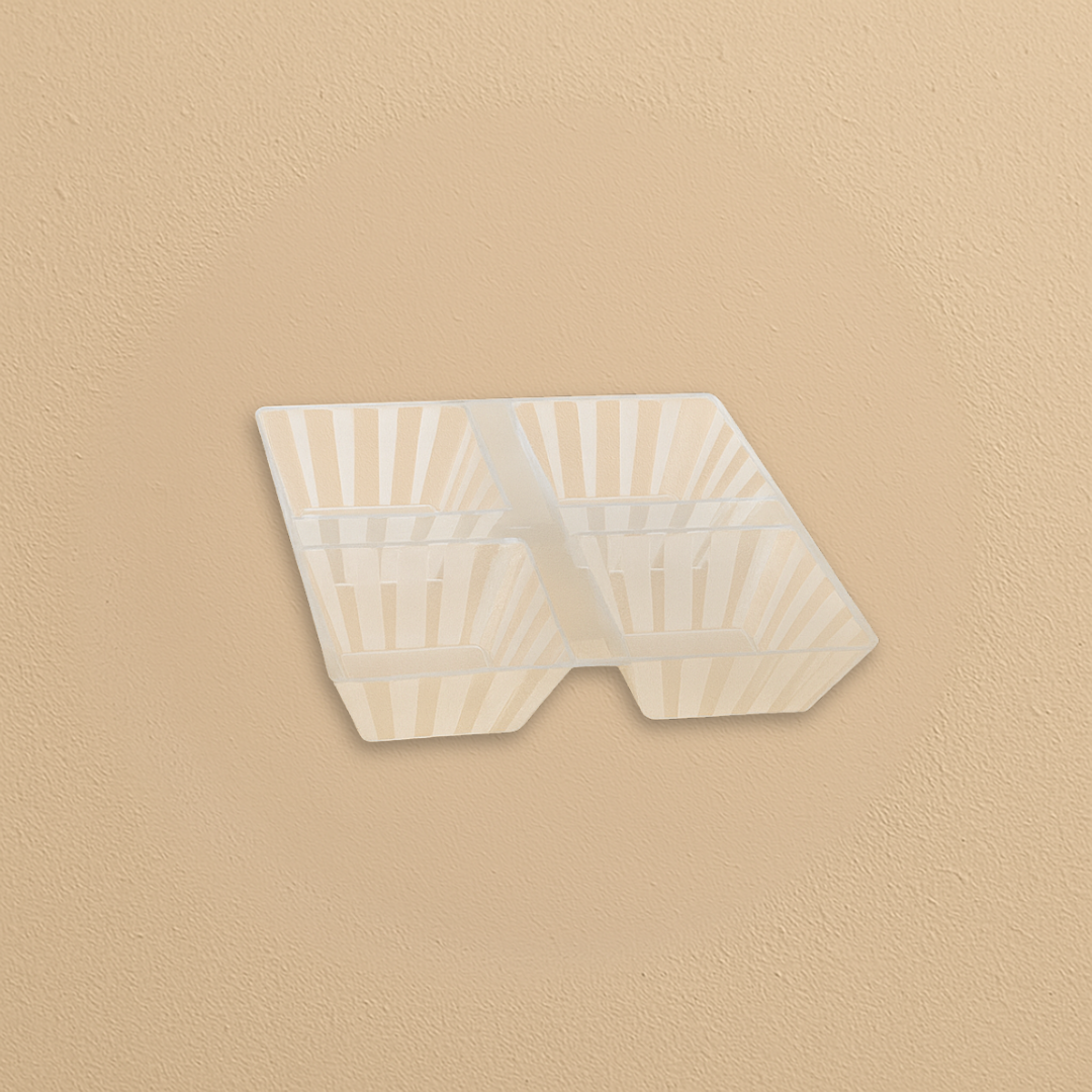 Four Compartment Plate