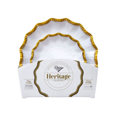 Heritage collection pearl/gold 24ct