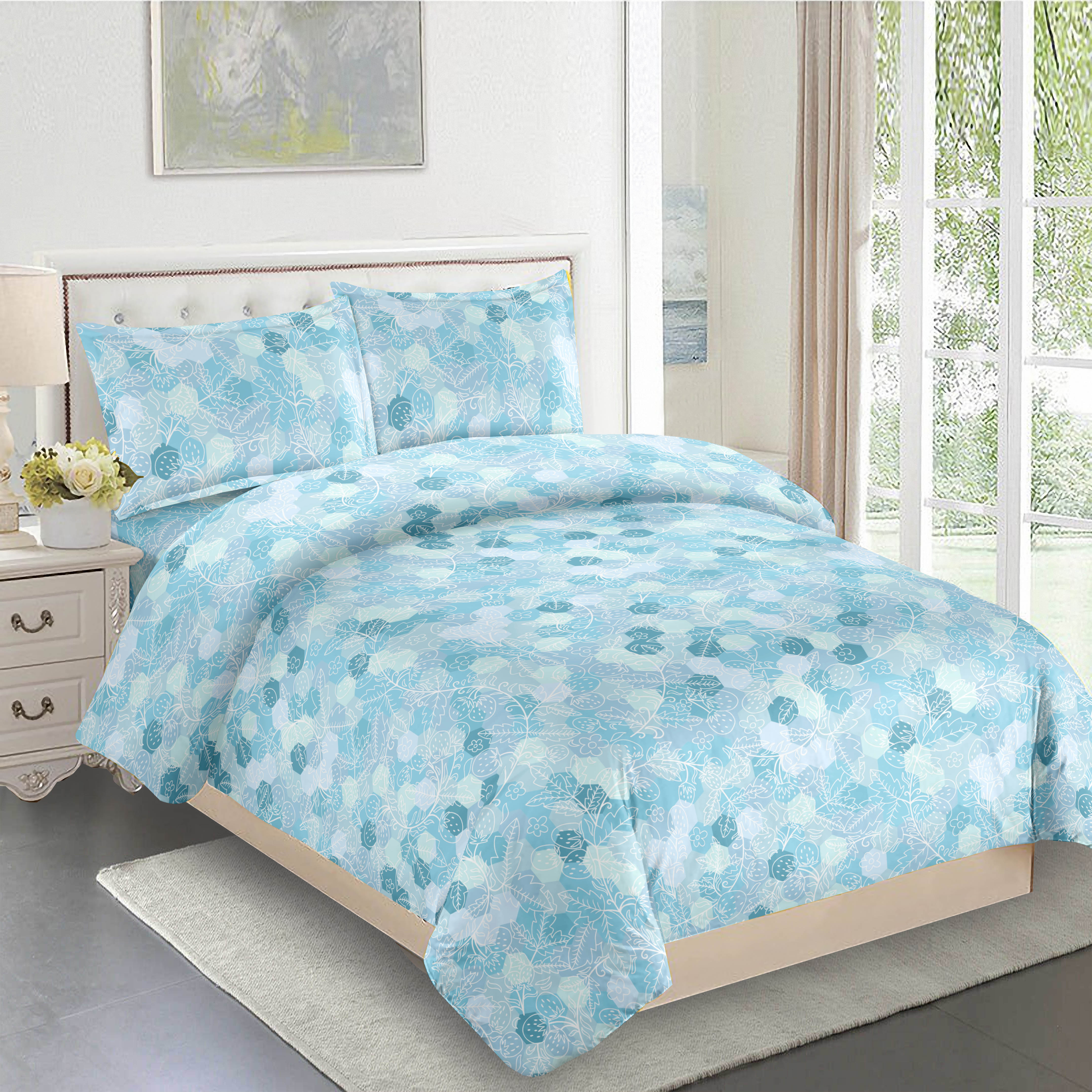 Hexagon Blue design detail - The Closeout Connection