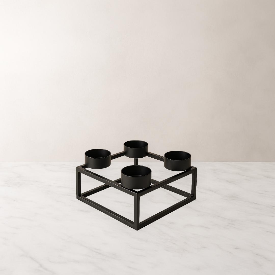 Iron Candle Holder