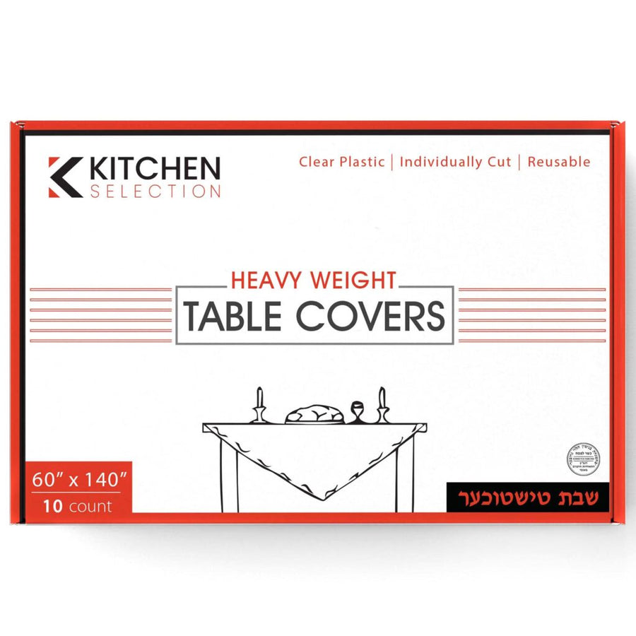 Clear Tablecloths - 10 Count - The Closeout Connection